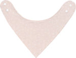 Kikka Boo Confetti Waterproof Bandana Fabric with Button Pink