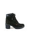 Ragazza Suede Women's Ankle Boots Black