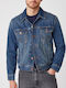 Wrangler Herrenjeans Jacke Blau