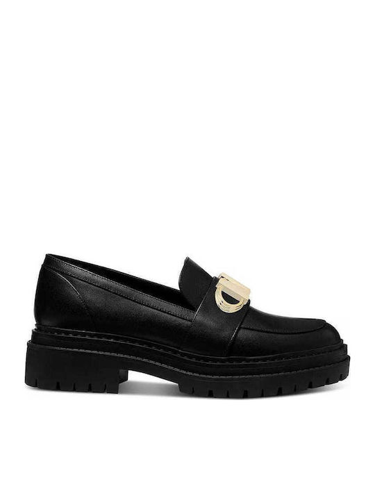 Parker Lug Γυναικεία Loafers σε Μαύρο Χρώμα