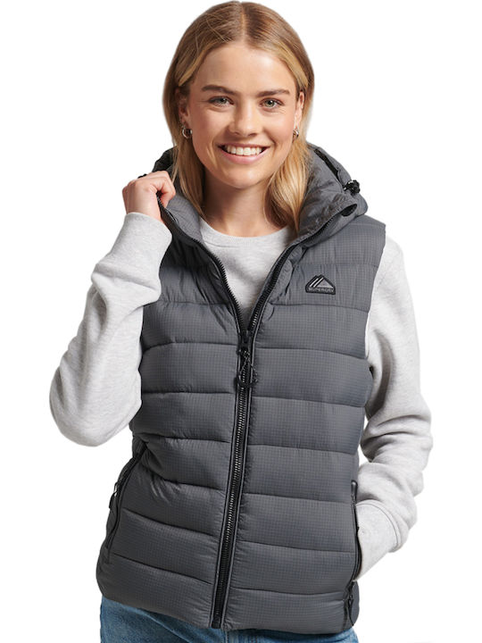 Superdry Women's Short Puffer Jacket for Winter...