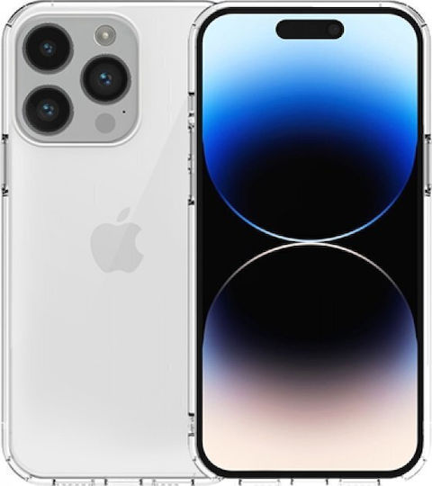 Vivid Back Cover Σιλικόνης Διάφανο (iPhone 14 Pro)