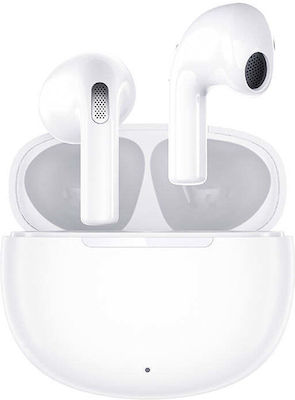 QCY T20 In-Ear Bluetooth Freisprecheinrichtung Kopfhörer mit Schweißbeständigkeit und Ladehülle Weiß