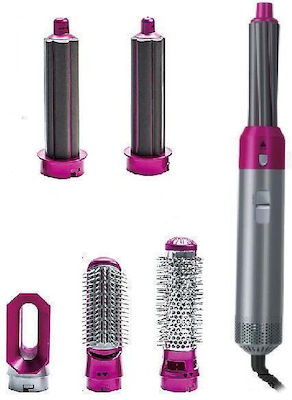 Electric Hair Brush with Air for Straightening and Curls 1000W