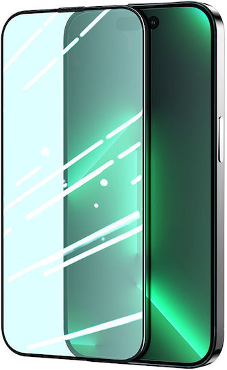 Joyroom Knight Anti Blue Light Full Face Tempered Glass (iPhone 17e / 16e / 14 / 13 / 13 Pro)