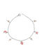 Slevori Kids Bracelet Chain from Silver with Heart