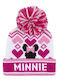 Μinnie Mouse Kinder Mütze Gestrickt Rosa