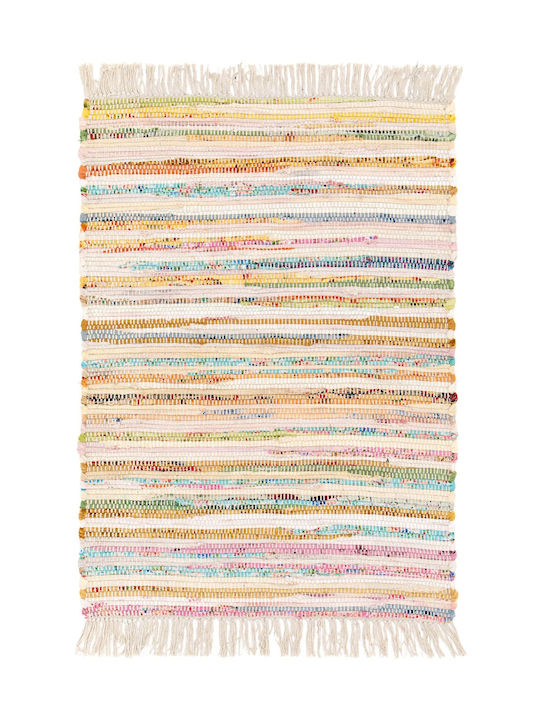 Viokarpet Papillion 0691-999 Rug Rectangular with Fringes Multicolour