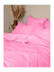 Sunshine Cotton Feelings Σεντόνι Μονό 165x270εκ. Φούξια