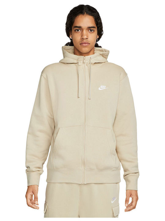 Nike Sportswear Club Geacă Cu Glugă Bej