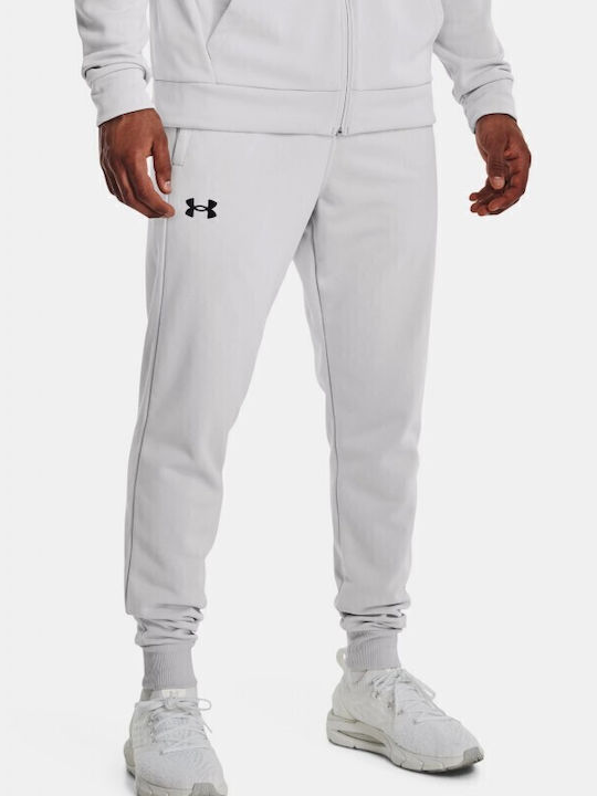 Sweatpants Glossy with Elastic Gray