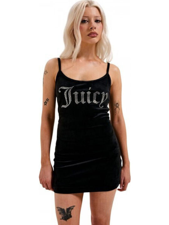 Sommer Mini Damenkleid Schwarz