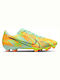 Nike Zoom Vapor 15 Academy FG/MG Χαμηλά Ποδοσφαιρικά Παπούτσια με Τάπες Πολύχρωμα