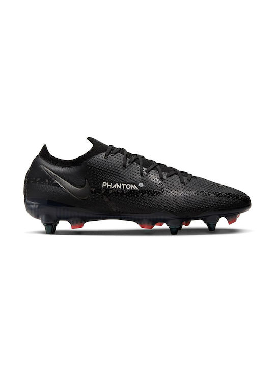 Nike Phantom Gt2 Elite SG-Pro Scăzut Pantofi de Fotbal cu clești Negre