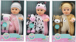 Luna Baby Doll Set for 2+ Years Old 30 cm. (Various Designs/Assortments of Designs) 1pc