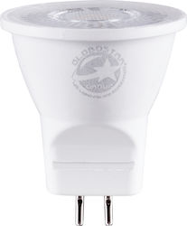 GloboStar LED Bulbs for Socket GU5.3 and Shape MR11 Natural White 315lm 1pcs