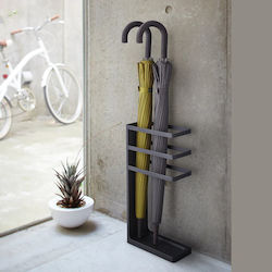Yamazaki Regenschirmständer Metallisch Slim Schwarz 23x10.5x45cm 1Stück Yamazaki Regenschirmständer Metallisch Slim Schwarz 23x10.5x45cm 1Stück