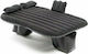 Φουσκωτό Στρώμα Αυτοκινήτου με Τρόμπα 12V & Κιτ Επισκευής για το Πίσω Κάθισμα Μαύρο
