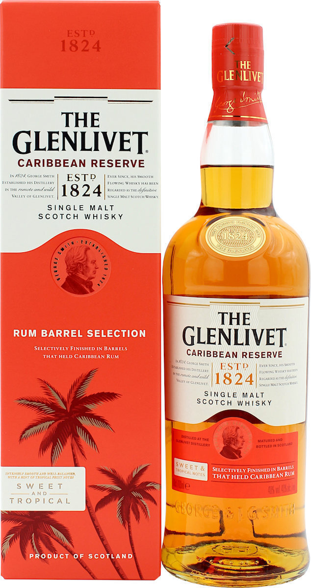 Glenlivet Distillery Caribbean Reserve Ουίσκι Single Malt 40 700ml Skroutz.gr
