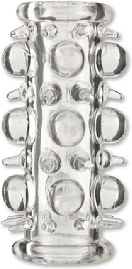 Boss Of Toys Penis Extension Soft & Stretchy Penis Sleeve Clear