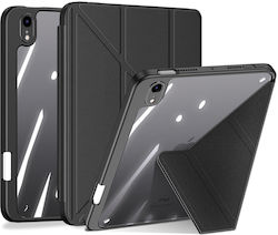 Dux Ducis Magi Flip Cover Σιλικόνης Μαύρο (iPad mini 2021)