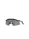 Oakley Hydra Men's Sunglasses with Black Plastic Frame and Gray Lens OO9229-01