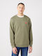 Wrangler Herren Sweatshirt Khaki