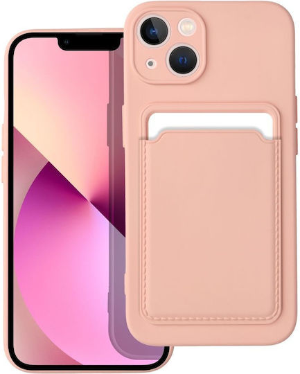 Forcell Card Задна корица Силикон Коралов (iPhone 14 Plus)