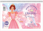 Salko Paper Ζωγραφικό Μπλοκ Princess A4 21x29.7cm 40 Blätter Prinzessin (Μiverse Designs)