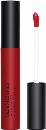 bareMinerals Mineralist Lasting Lang anhaltend Flüssig Lippenstift Matt Passionate 3.6gr