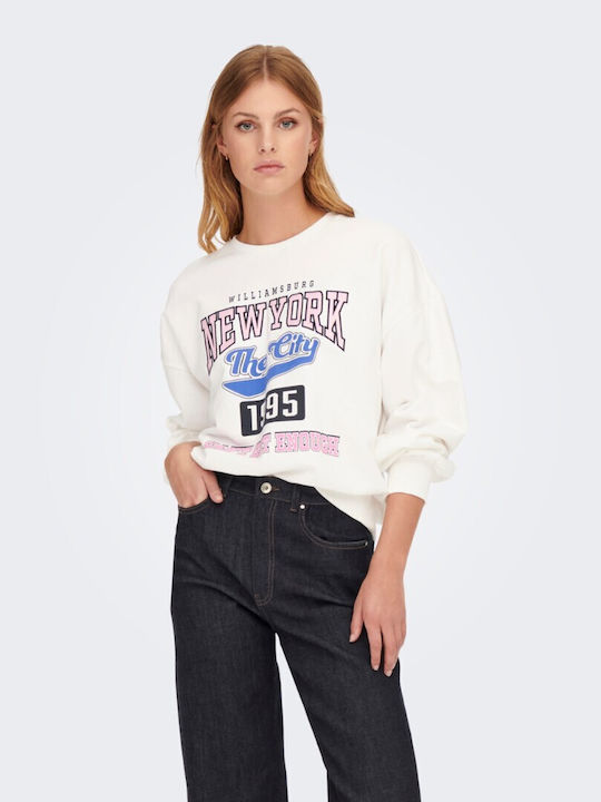 Only Women's Sweatshirt White