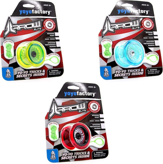 YoYoFactory Yo-Yo Arrow For 8+ Years (Various Designs) 1pc