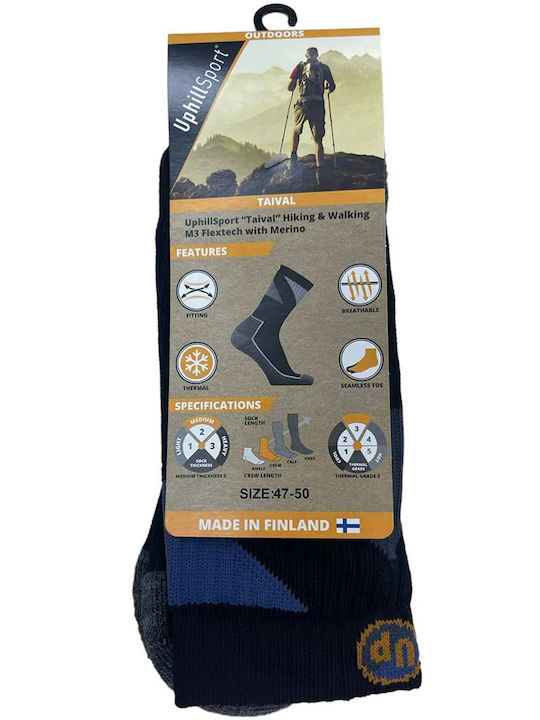 Uphillsport Taival Trekking Socks Gray 1 Pair
