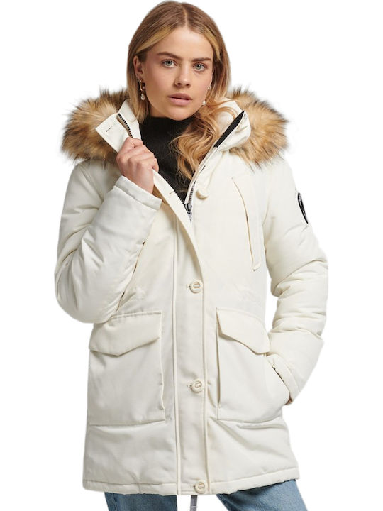 Superdry Everest Women's Long Parka Jacket for ...