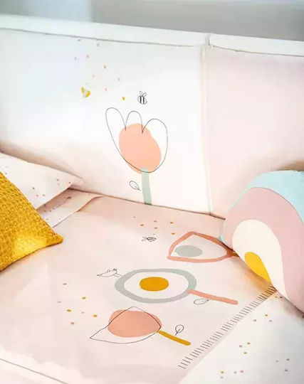 Petit Praia Garden Ροζ 100x140cm BR7637900 Petit Praia Garden Ροζ 100x140cm BR7637900