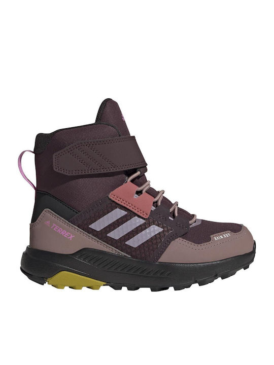 Παιδικά Μποτάκια Πεζοπορίας Terrex Trailmaker COLD.RDY Αδιάβροχα Shadow Maroon / Matt Purple Met. / Pulse Lilac