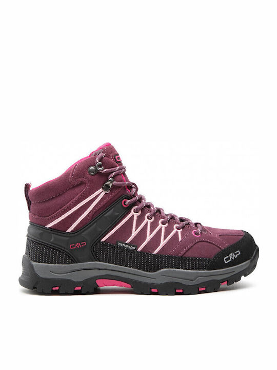 CMP Kids Waterproof Leather Hiking Boots Rigel ...