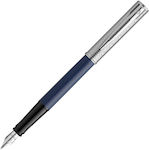 Waterman Allure DLX Schreibfeder Fein Blau mit Blau Tinte