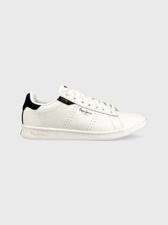 Pepe Jeans Player Basic Ανδρικά Sneakers Λευκά