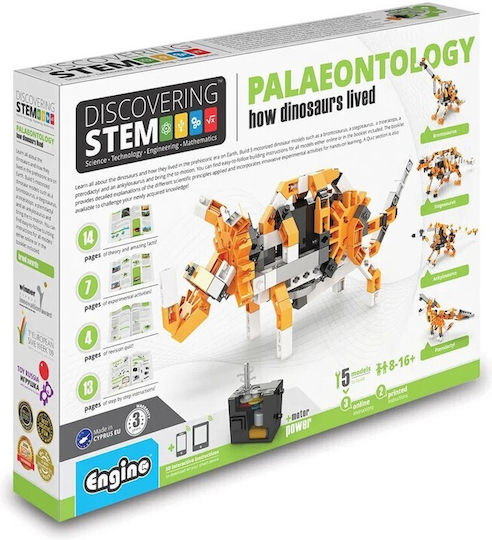 Engino Plastic Construction Toy How Dinosaurs Lived for Children 8++ Years