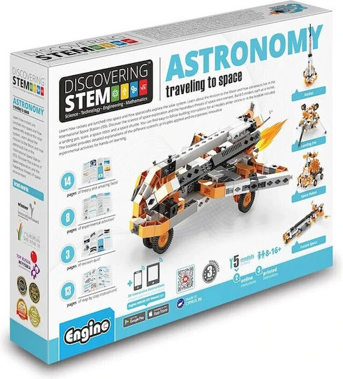 Engino Plastic Construction Toy Traveling in Space for Children 8+ years old+ Years