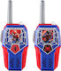 eKids Spiderman Walkie Talkies Μπλε-Κόκκινο για 3+ Ετών 2τμχ
