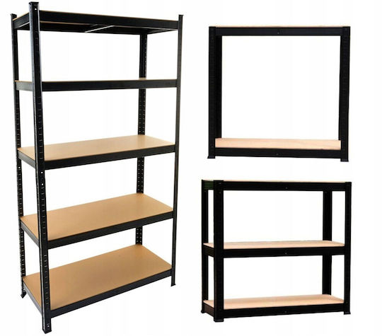 Topeshop Shelf Dexion Galvanized 90x40x180cm With 5 Shelves Total Load Capacity 875kg