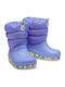 Classic Neo Puff Kids Snow Boots Purple