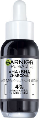 Garnier Pure Active Charcoal Serum Față pentru Strălucire 30ml