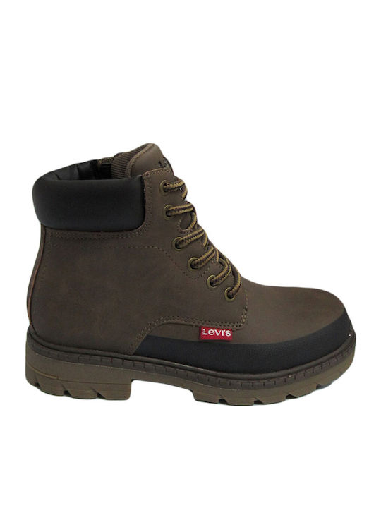 Levi's Forrest Tech Δερμάτινα Παιδικά Μποτάκια ...