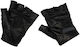 MFH Military Leather Fingerless Gloves in Black Color