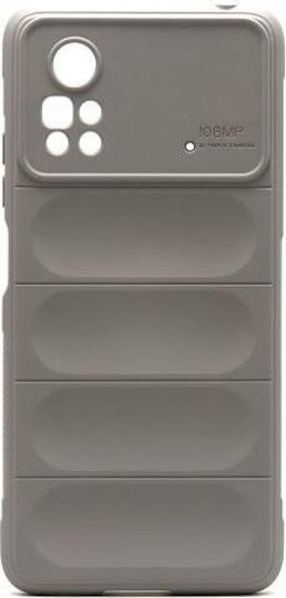 iNOS Shield Back Cover Silicone Light Gray (Poco X4 Pro 5G)