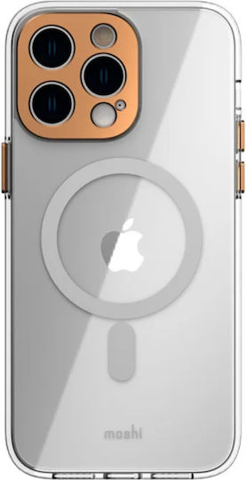 Moshi iGlaze MagSafe Back Cover Σιλικόνης Χρυσό (iPhone 14 Pro Max)