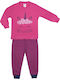 Pretty Baby Kinder Schlafanzug Winterlich Fuchsie